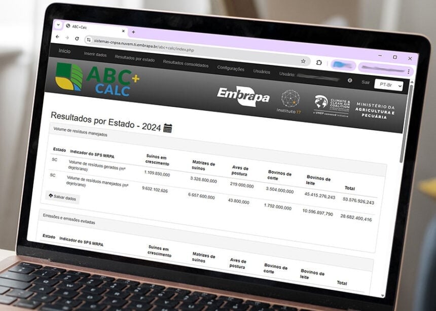 Imagem - Calculadora ABC+Calc para emissões agropecuárias é lançada no Brasil